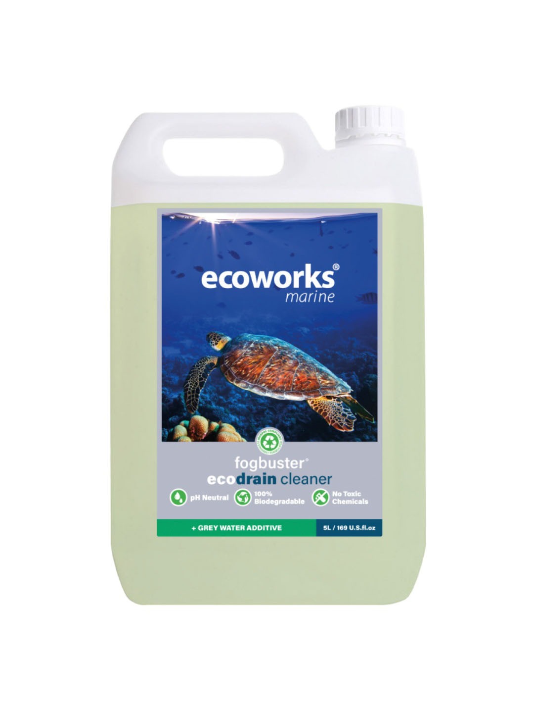 fogbuster® eco drain cleaner & grey water additive